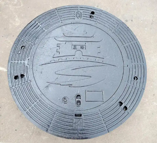 三亚球墨铸铁井盖定制款展示