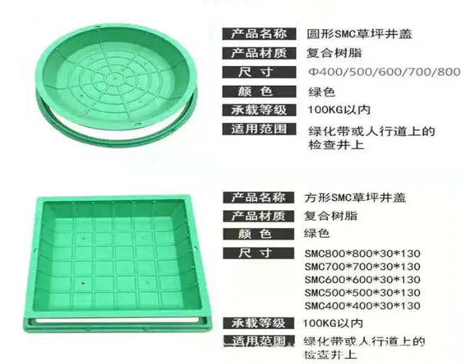 三亚树脂复合种植井盖展示