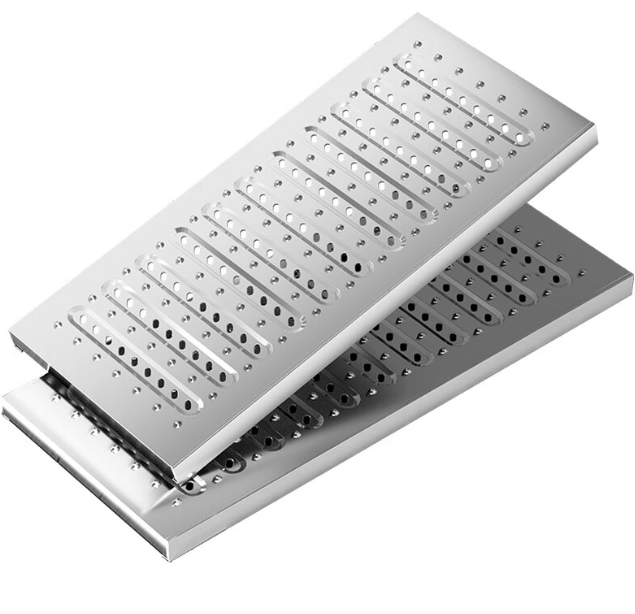 三亚不锈钢沟盖板展示